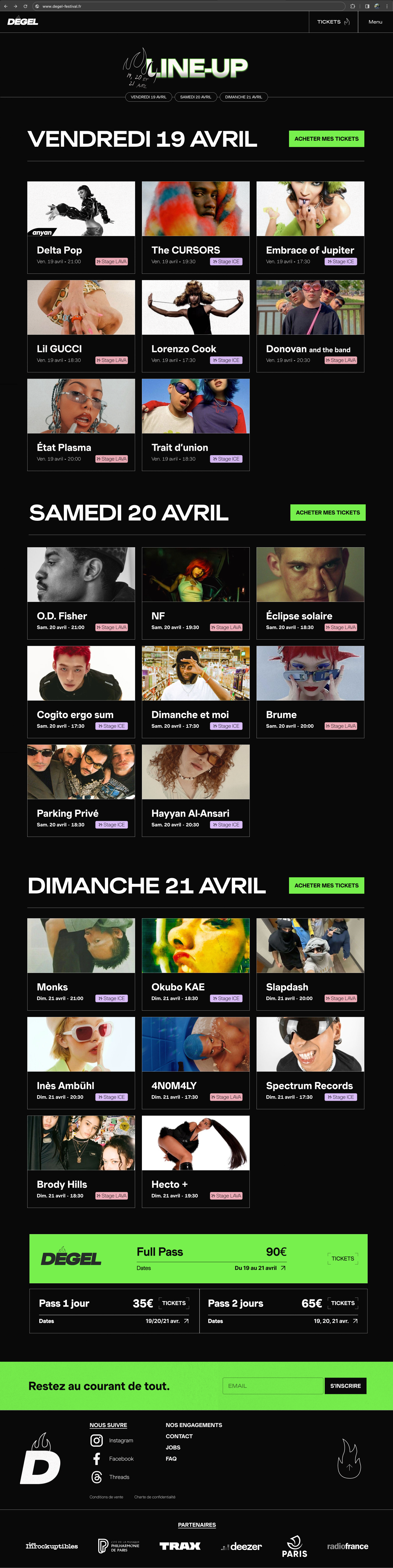 Dégel Festival — Site 1